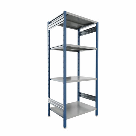 SCAFFALATURA metallica da magazzino Verniciata cm. 80x60x200h