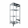 SCAFFALATURA in metallo per magazzino Zincata cm. 80x60x200h
