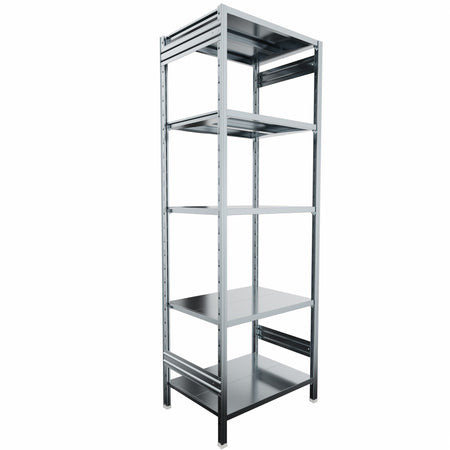 SCAFFALATURA da magazzino Zincata cm. 80x60x242h