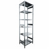 SCAFFALATURA metallica da magazzino Zincata cm. 80x60x300h