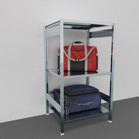 SCAFFALATURA metallica da magazzino Zincata cm. 80x70x150h
