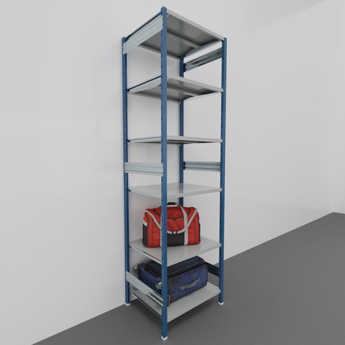 SCAFFALATURA in metallo da magazzino Verniciata cm. 80x70x300h