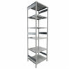 SCAFFALATURA in metallo da magazzino Verniciata cm. 80x70x300h