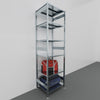SCAFFALATURA in metallo da magazzino Zincata cm. 80x70x300h
