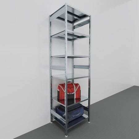 SCAFFALATURA in metallo da magazzino Zincata cm. 80x70x300h