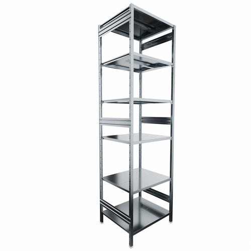 SCAFFALATURA in metallo da magazzino Zincata cm. 80x70x300h