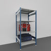 SCAFFALATURA metallica da magazzino Verniciata cm. 80x80x180h