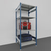 SCAFFALATURA di metallo da magazzino Verniciata cm. 80x80x200h