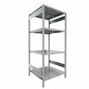 SCAFFALATURA di metallo da magazzino Verniciata cm. 80x80x200h