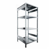 SCAFFALATURA metallica da magazzino Zincata cm. 80x80x200h