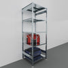 SCAFFALATURA metallica da magazzino Zincata cm. 80x80x242h