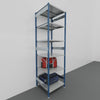 SCAFFALE metallico da magazzino Verniciata cm. 80x80x300h