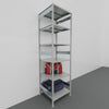 SCAFFALE metallico da magazzino Verniciata cm. 80x80x300h