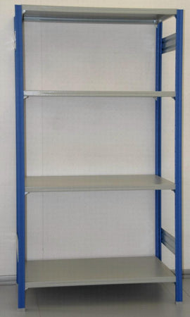SCAFFALE metallico da magazzino Verniciata cm. 80x80x300h