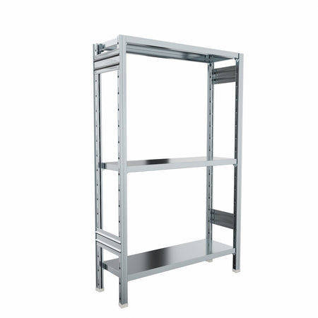 SCAFFALATURA in metallo da magazzino Zincata cm. 91x30x150h