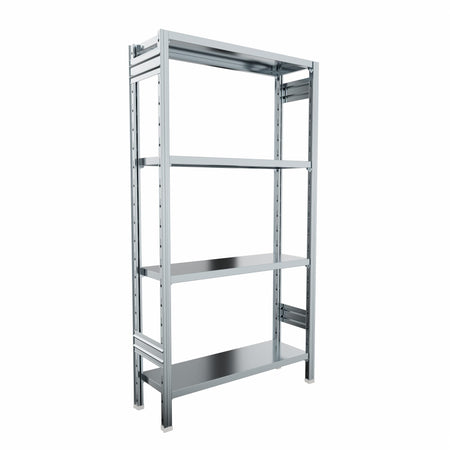 SCAFFALATURA in metallo da magazzino Zincata cm. 91x30x180h