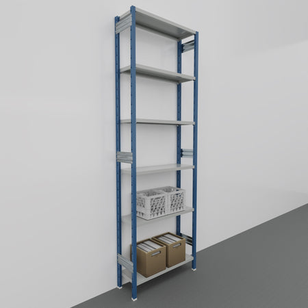 SCAFFALATURA da magazzino Verniciata cm. 91x30x300h