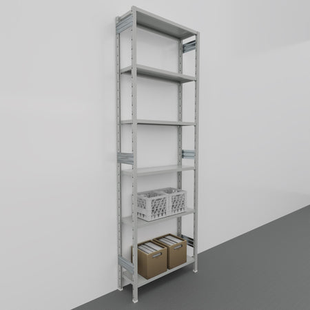 SCAFFALATURA da magazzino Verniciata cm. 91x30x300h