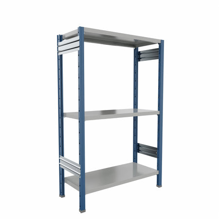 SCAFFALATURA in metallo per magazzini Verniciata cm. 91x40x150h