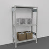 SCAFFALATURA in metallo per magazzini Verniciata cm. 91x40x150h