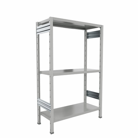 SCAFFALATURA in metallo per magazzini Verniciata cm. 91x40x150h