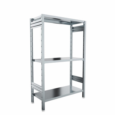 SCAFFALATURA in ferro da magazzino Zincata cm. 91x40x150h