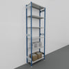 SCAFFALATURA metallica da magazzino Verniciata cm. 91x40x300h