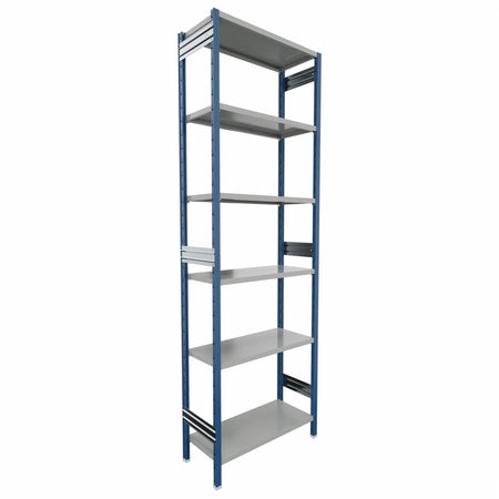 SCAFFALATURA metallica da magazzino Verniciata cm. 91x40x300h