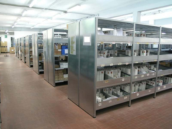 SCAFFALATURA in metallo da magazzino Zincata cm. 91x40x300h