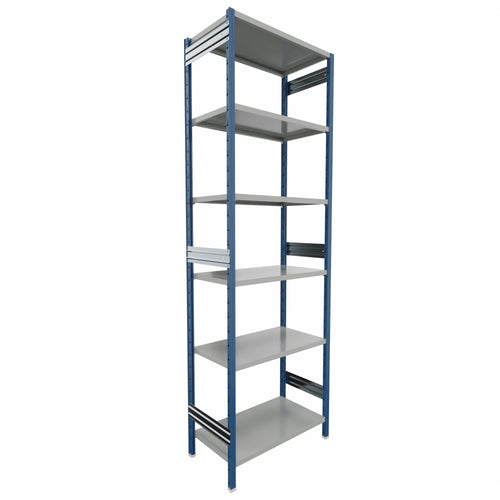 SCAFFALATURA metallica da magazzino Verniciata cm. 91x50x300h