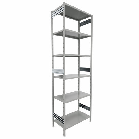 SCAFFALATURA metallica da magazzino Verniciata cm. 91x50x300h