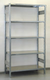 SCAFFALATURA metallica da magazzino Zincata cm. 91x50x300h