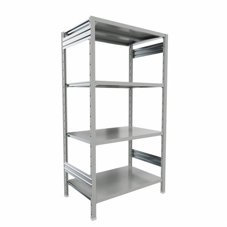 SCAFFALATURA in metallo per magazzino Verniciata cm. 91x60x180h