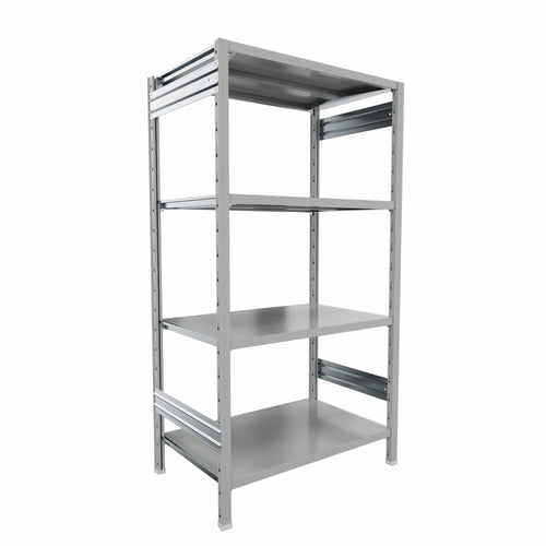 SCAFFALATURA in metallo per magazzino Verniciata cm. 91x60x180h