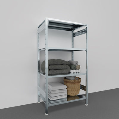 SCAFFALATURA metallica da magazzino Zincata cm. 91x60x180h