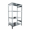 SCAFFALATURA metallica da magazzino Zincata cm. 91x60x180h