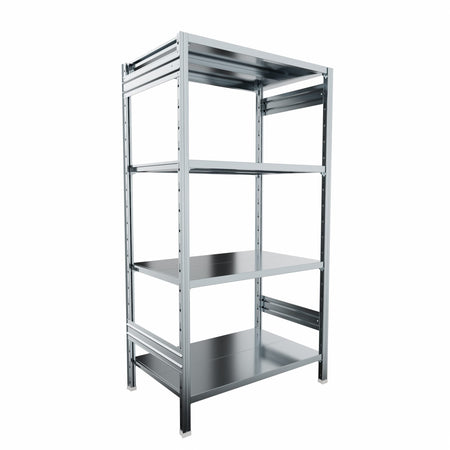 SCAFFALATURA metallica da magazzino Zincata cm. 91x60x180h
