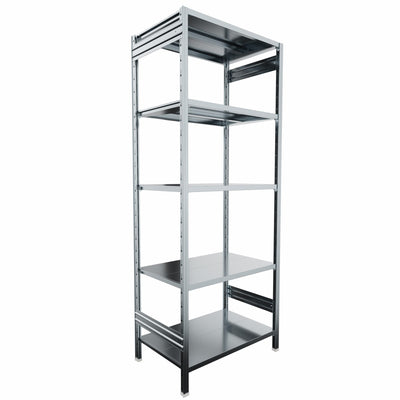 SCAFFALATURA metallica da magazzino Zincata cm. 91x60x242h