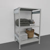 SCAFFALATURA metallica da magazzino Verniciata cm. 91x70x150h