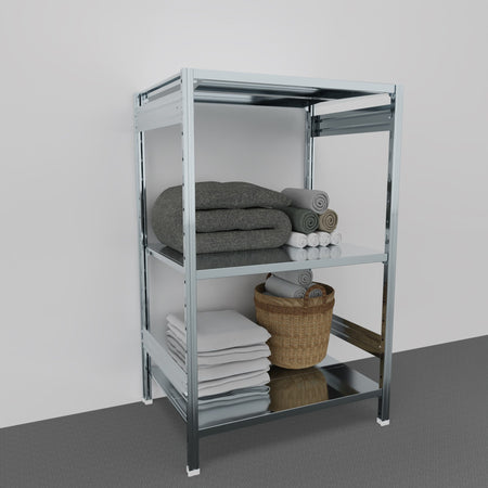 SCAFFALATURA in metallo da magazzino Zincata cm. 91x70x150h