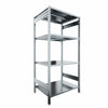 SCAFFALATURA metallica da magazzino Zincata cm. 91x70x200h