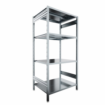 SCAFFALATURA metallica da magazzino Zincata cm. 91x70x200h