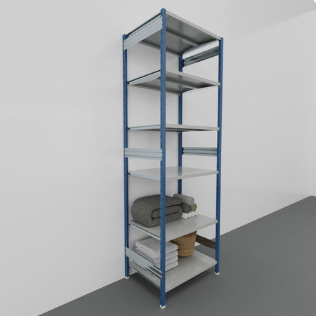 SCAFFALE metallico da magazzino Verniciata cm. 91x70x300h