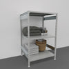 SCAFFALATURA da magazzino Verniciata cm. 91x80x150h