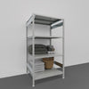 SCAFFALATURA metallica da magazzino Verniciata cm. 91x80x180h