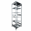 SCAFFALATURA metallica da magazzino Zincata cm. 91x80x300h