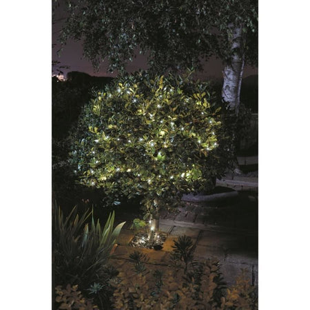 LUCIOLE ghirlanda da esterno 100 led bianchi SMART GARDEN