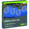 Lanterna solare a spirale Smart Garden - Pacchetto di 4