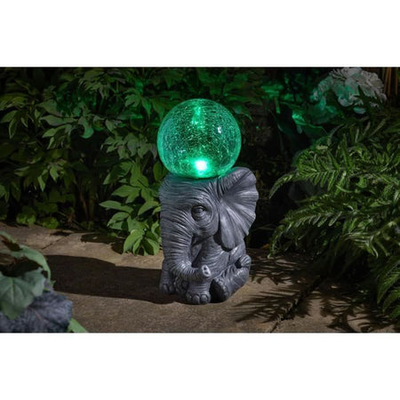 Resina e vetro Elephant Orb