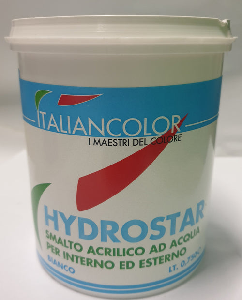 Smalto Hidrostar Bianco Satinato Ml750 Acqua